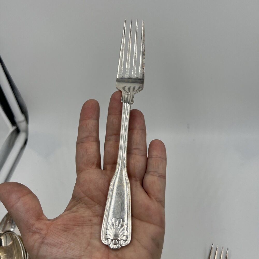 International Silver-plated Korea Dinner Fork Royal Shell Shell Tip Replacement
